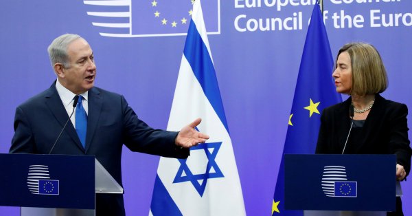 netanyahu-mogherini